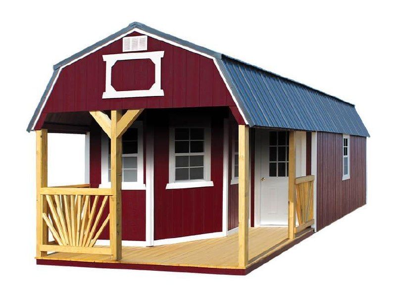Deluxe Playhouse storage building from Bedford Home Consignment, Old Hickory dealer in Bedford and New Hampton NH