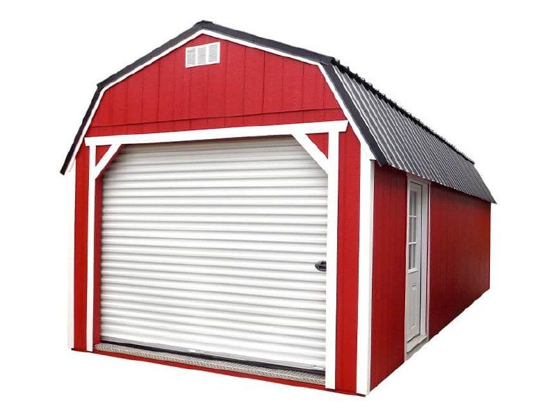 Garage storage building from Bedford Home Consignment, Old Hickory dealer in Bedford and New Hampton NH