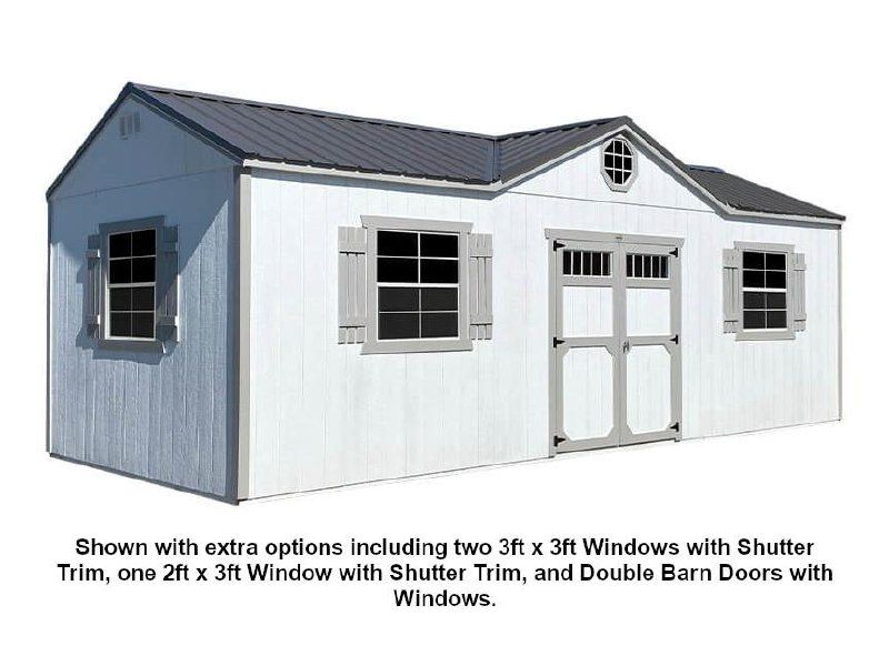 Utility Gable Dormer storage building from Bedford Home Consignment, Old Hickory dealer in Bedford and New Hampton NH
